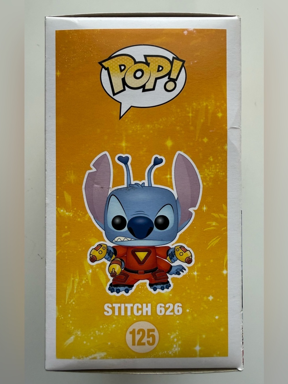 Funko Pop! Disneys Stitch 626 Vinyl Figure - Blue & Red #125 - Picture 3 of 6